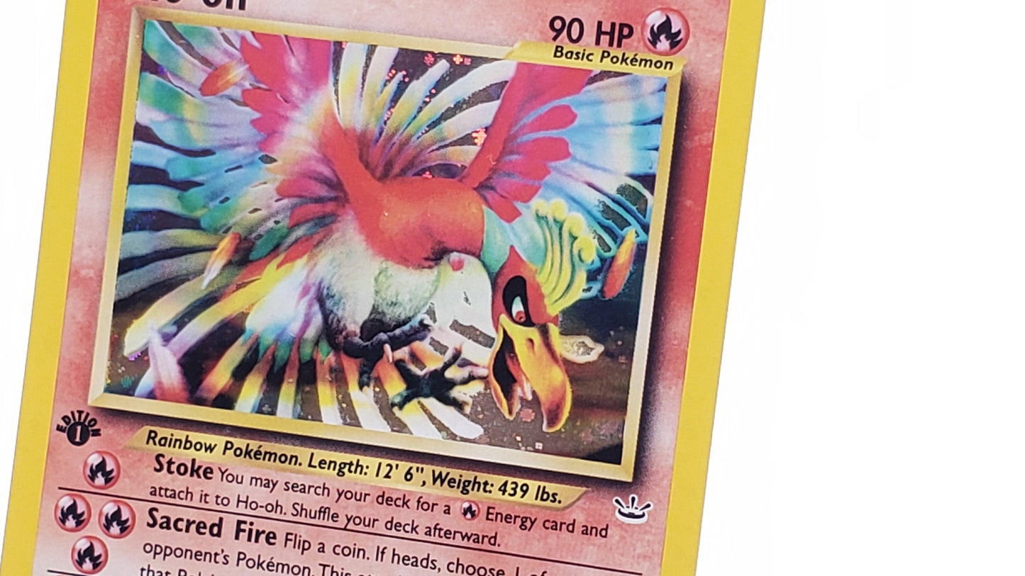 1st edition Ho-oh (7) - Neo Revelation (N3) #07/64 (Lightly Played)