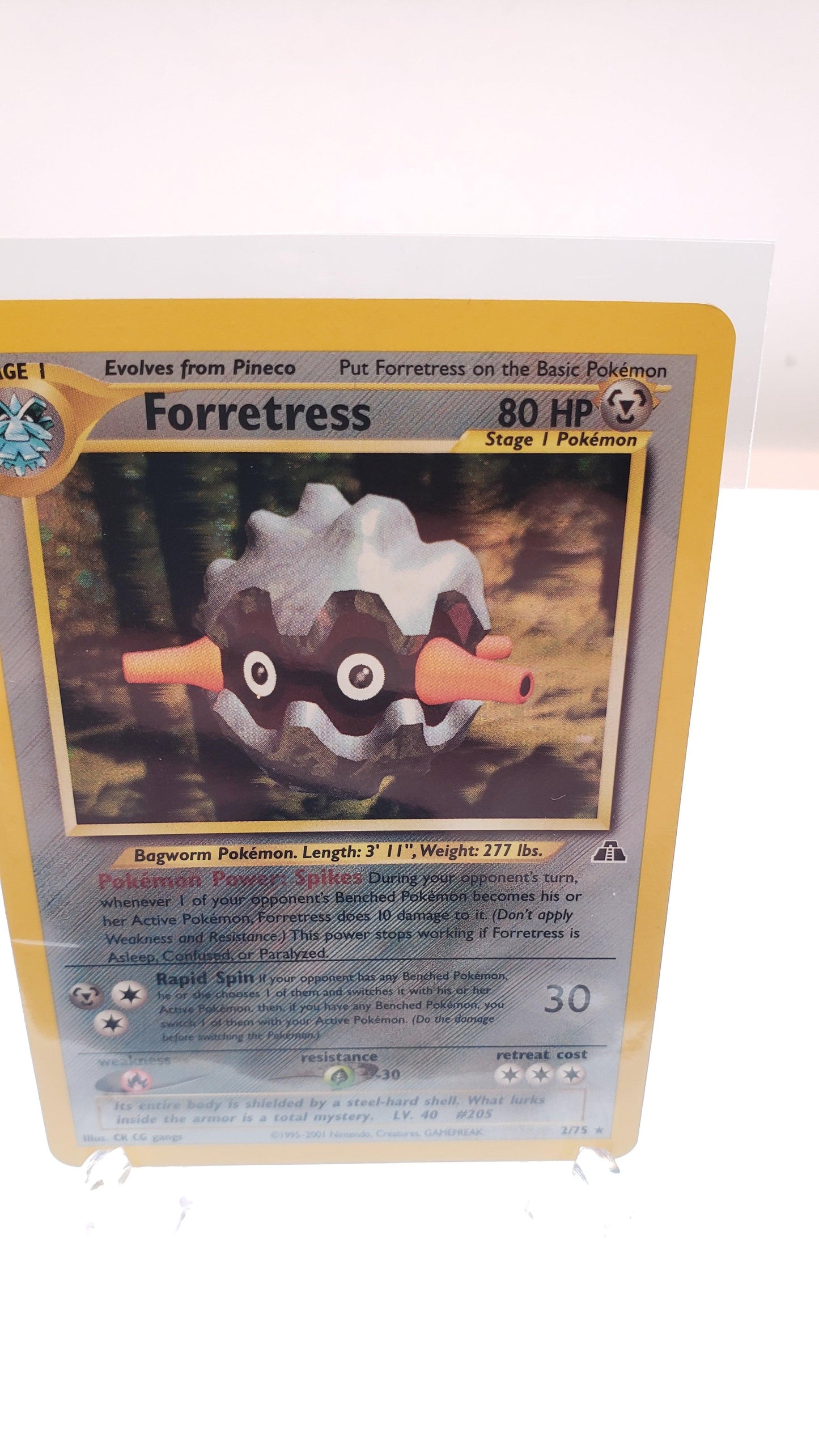 Forretress – Neo Discovery #02/75 (nahezu perfekt)