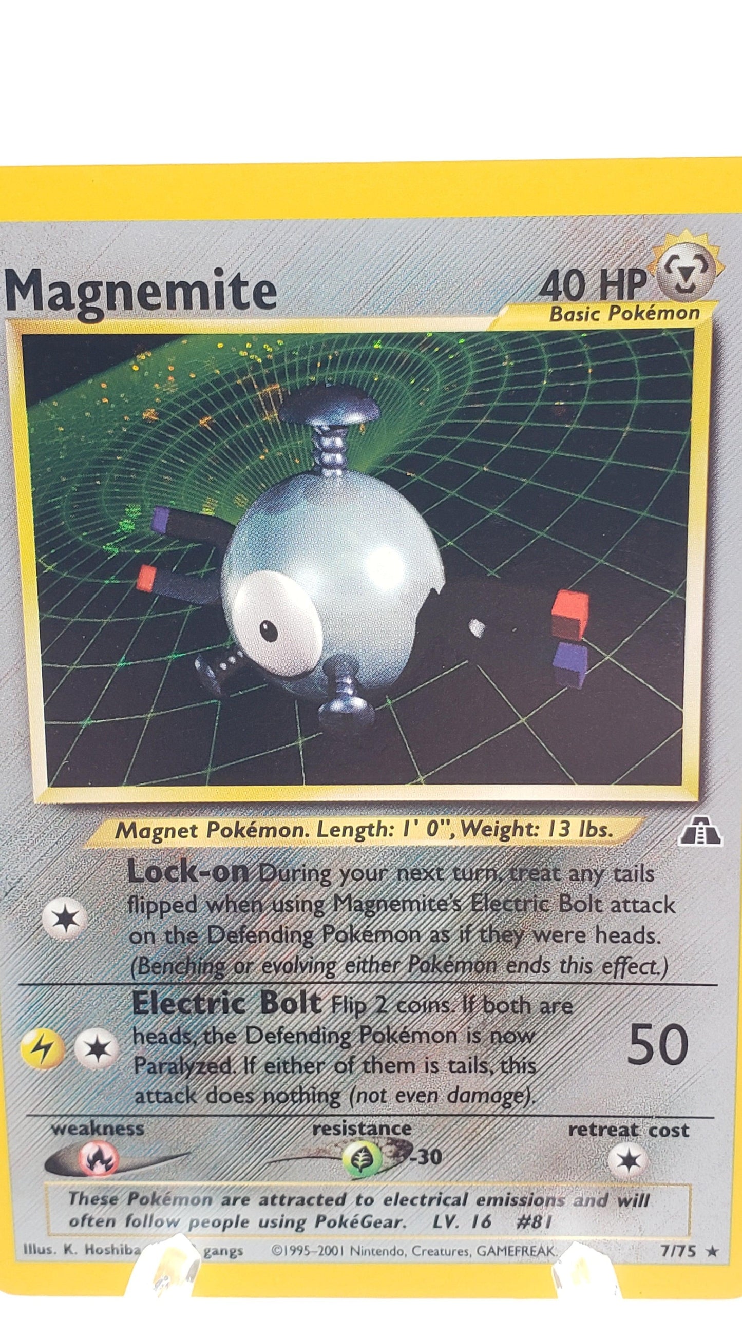 Magnemite - Neo Discovery #07/75 (Near Mint)