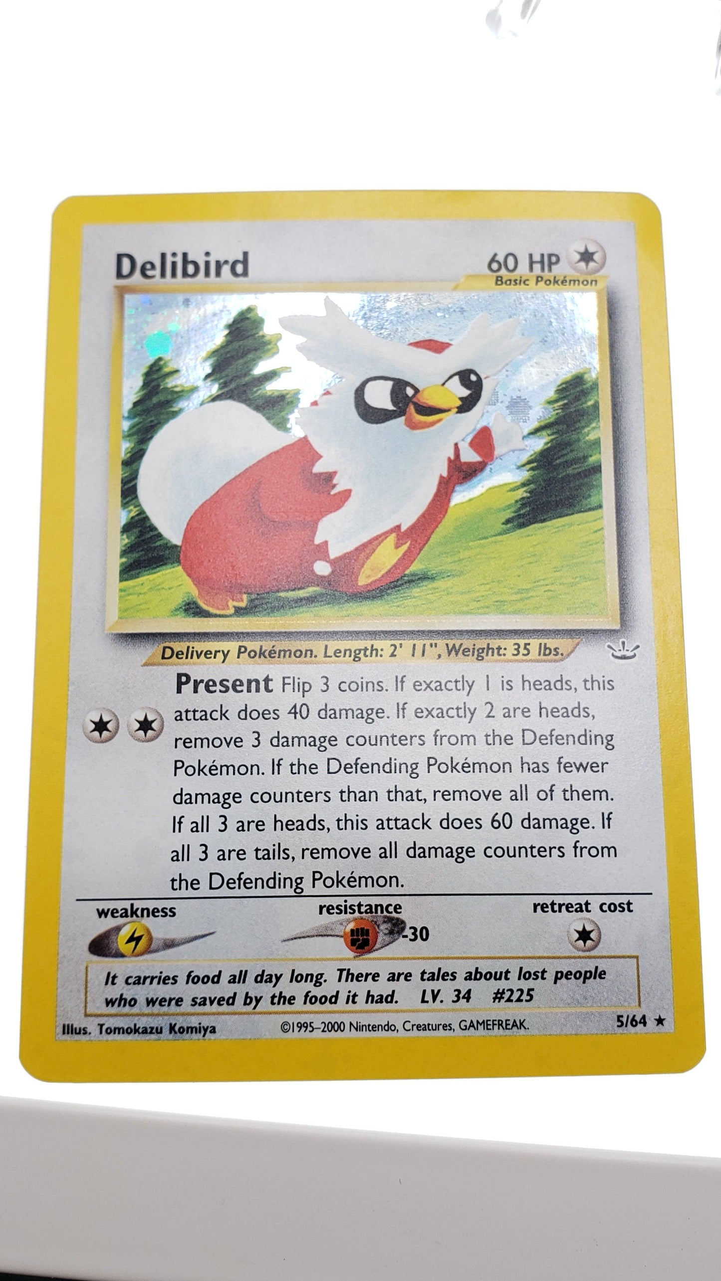 Delibird – Neo Revelation #05/64 (leicht gespielt)