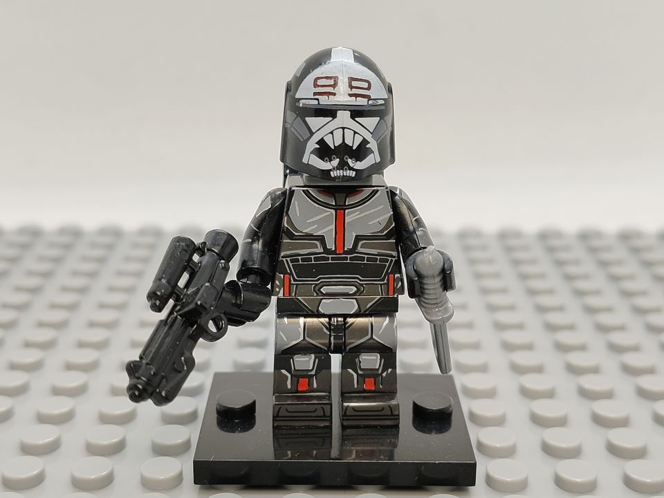 Custom Lego Compatible Bad Batch - Wrecker Minifig