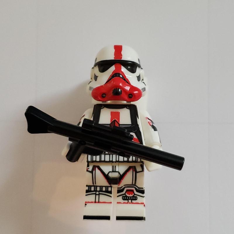 Lego Compatible Incinerator Trooper Minifig