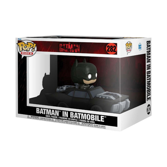Funko pop Batman in the batmobile