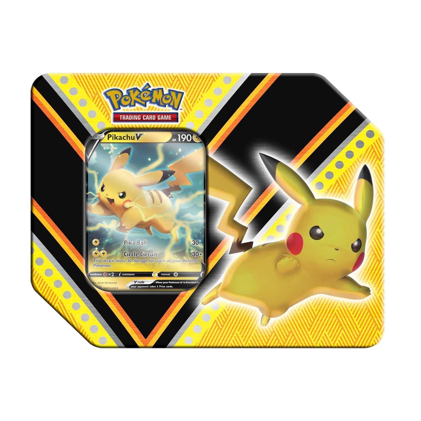 Pokémon Pikachu V Tin