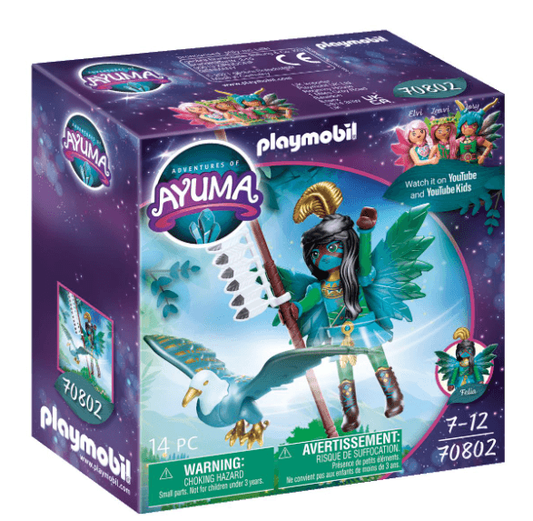 Playmobil - Adventures Of Ayuma Felia Knight Fairy And Eagle | DX