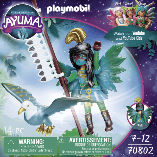 Playmobil - Adventures Of Ayuma Felia Knight Fairy with Soul Animal 70802