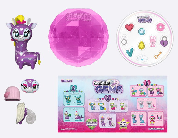 Items included in snapsies kit