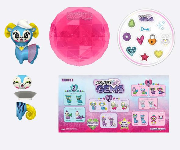 Funko - Snapsies Edelsteine 3er-Pack
