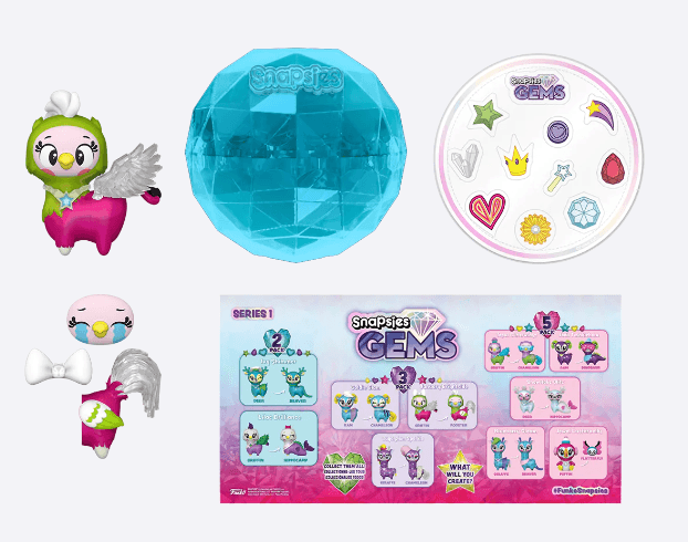 Funko - Snapsies Edelsteine 3er-Pack