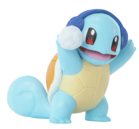Pokémon Battle Figure - Holiday Squirtle