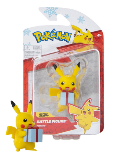 Holiday Pokémon Battle Figure - Pikachu