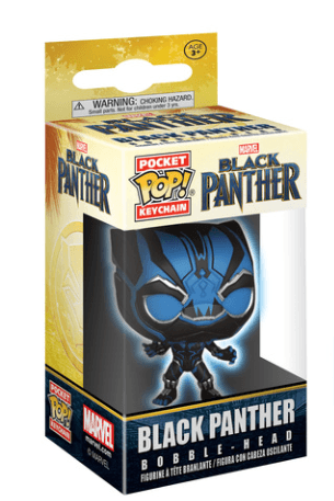Funko Pop Mini KeyChain - Black Panther - Black