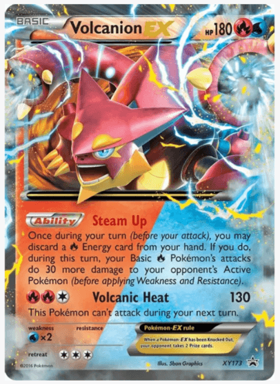 Volcanion EX - XY Promos #XY173