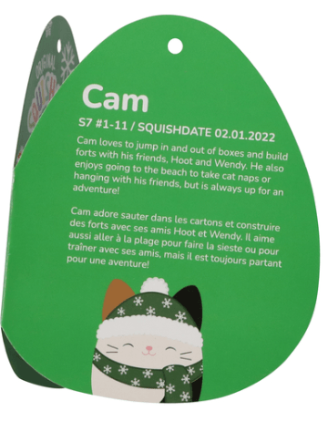 Original Squishmallows - Cam 7.5in