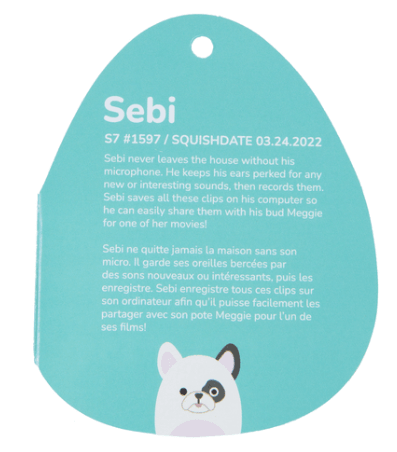 Squishmallows - Sebi 7.5in
