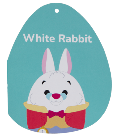 Original Squishmallows - Disney Alice in Wonderland White Rabbit 6.5in