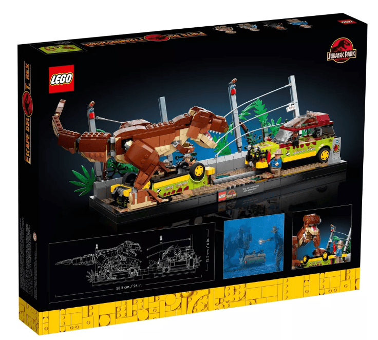 LEGO Jurassic Park T. rex Breakout 76956 Building Kit