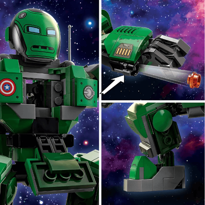 LEGO Marvel Captain Carter & The Hydra Stomper 76201 Building Kit