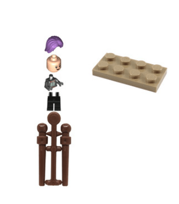 LEGO Harry Potter Holiday Nymphadora Tonks Minifigure 76404