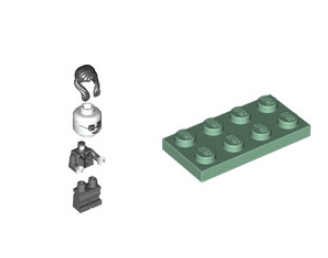 LEGO Harry Potter Holiday Moaning Myrtle Minifigure 76404