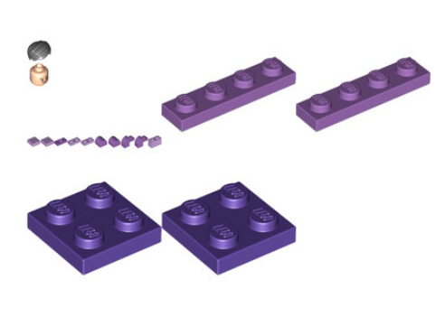 LEGO Harry Potter Holiday Armchair Horace Slughorn Minifigure 76404