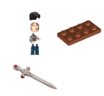 LEGO Harry Potter Holiday Neville Longbottom Minifigure 76404