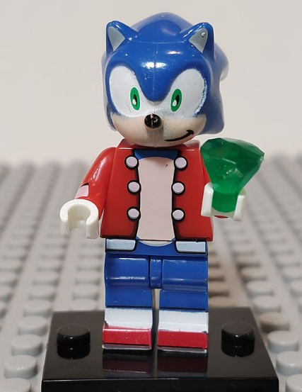 Lego MINIFIGURE Sonic the Hedgehog