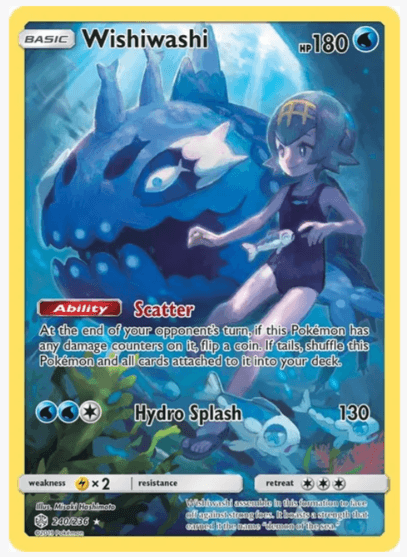 Wishiwashi (Secret) - SM - Cosmic Eclipse #240/236