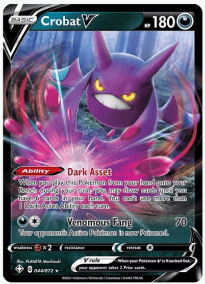 Crobat V - Shining Fates #044/072