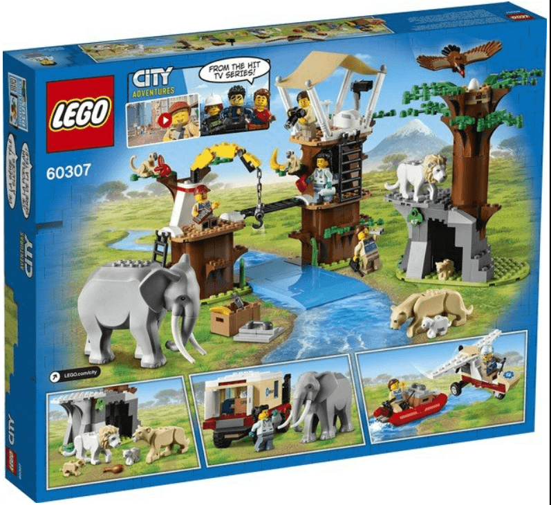 Lego Disney City Wildlife Rescue Camp 60307