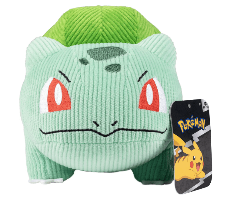 Pokémon Bulbasaur corduroy plush