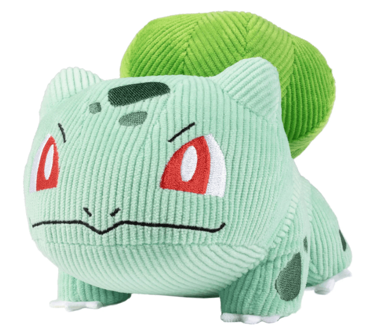 Pokémon Bulbasaur corduroy plush