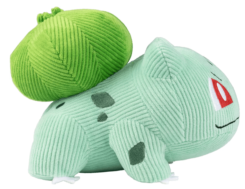 Pokémon Bulbasaur corduroy plush