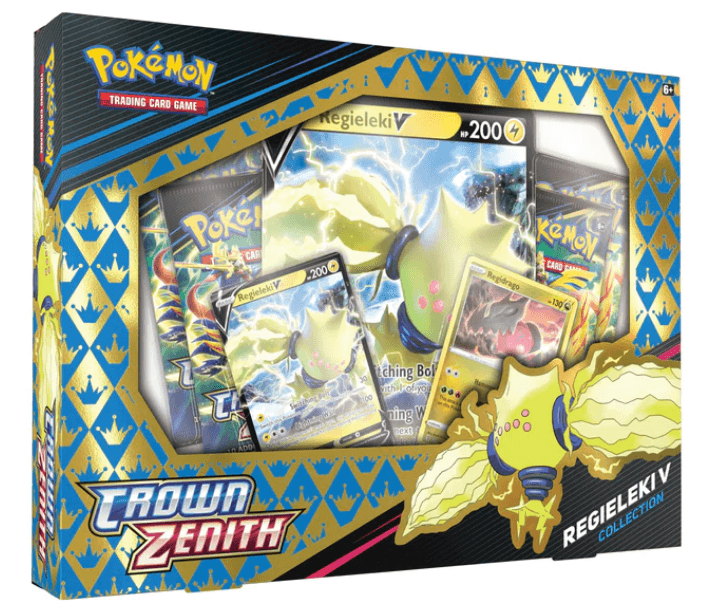 Pokémon Crown Zenith Collection Regieleki V