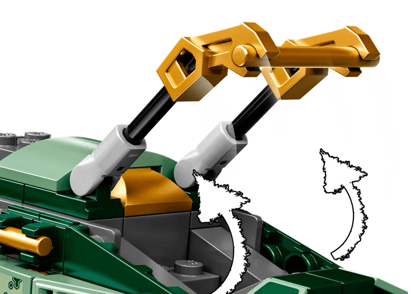 Ninjago -Lloyd's Jungle Chopper Bike 71745