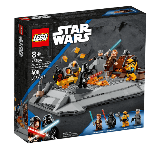 LEGO Obi-Wan Kenobi vs. Darth Vader 75334