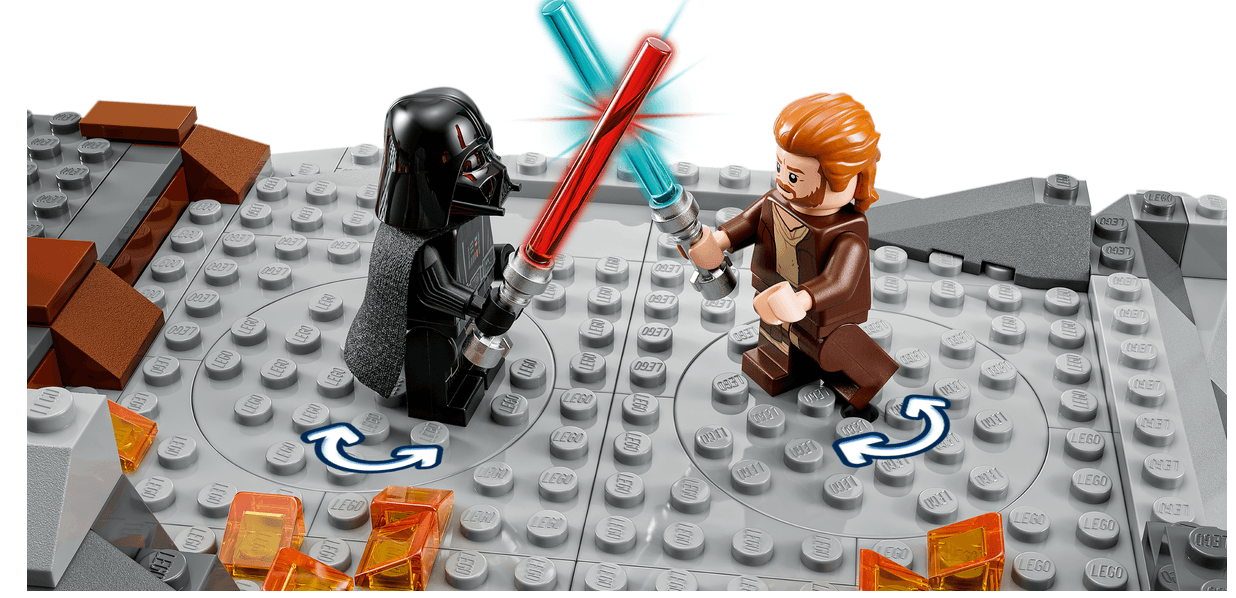LEGO Obi-Wan Kenobi vs. Darth Vader 75334