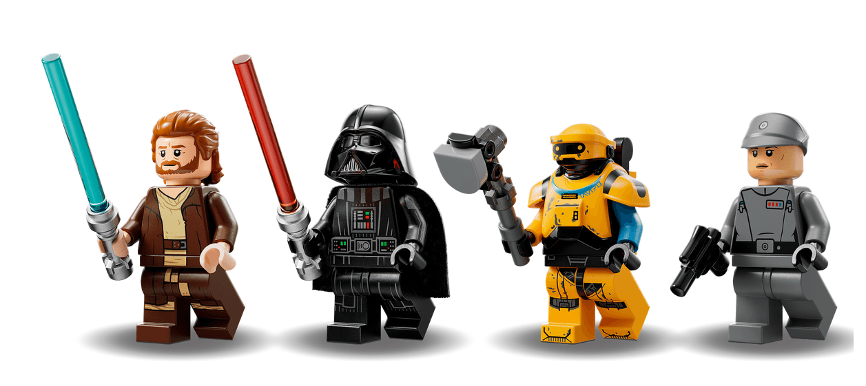 LEGO Obi-Wan Kenobi vs. Darth Vader 75334