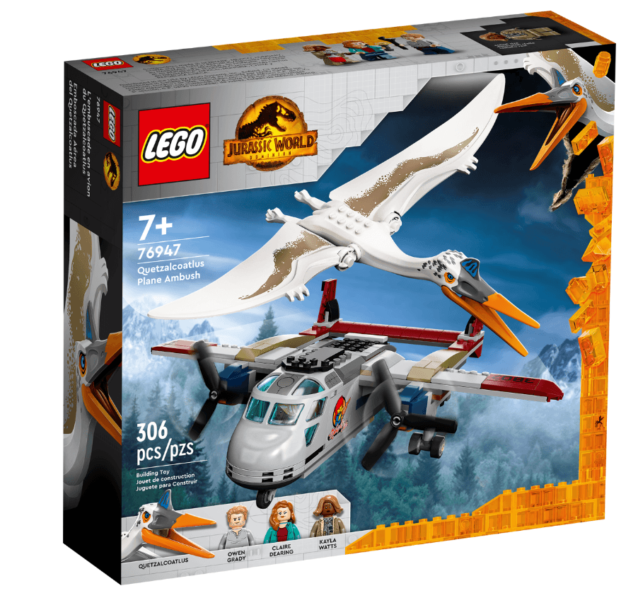 LEGO Jurassic World Quetzalcoatlus Plane Ambush 76947