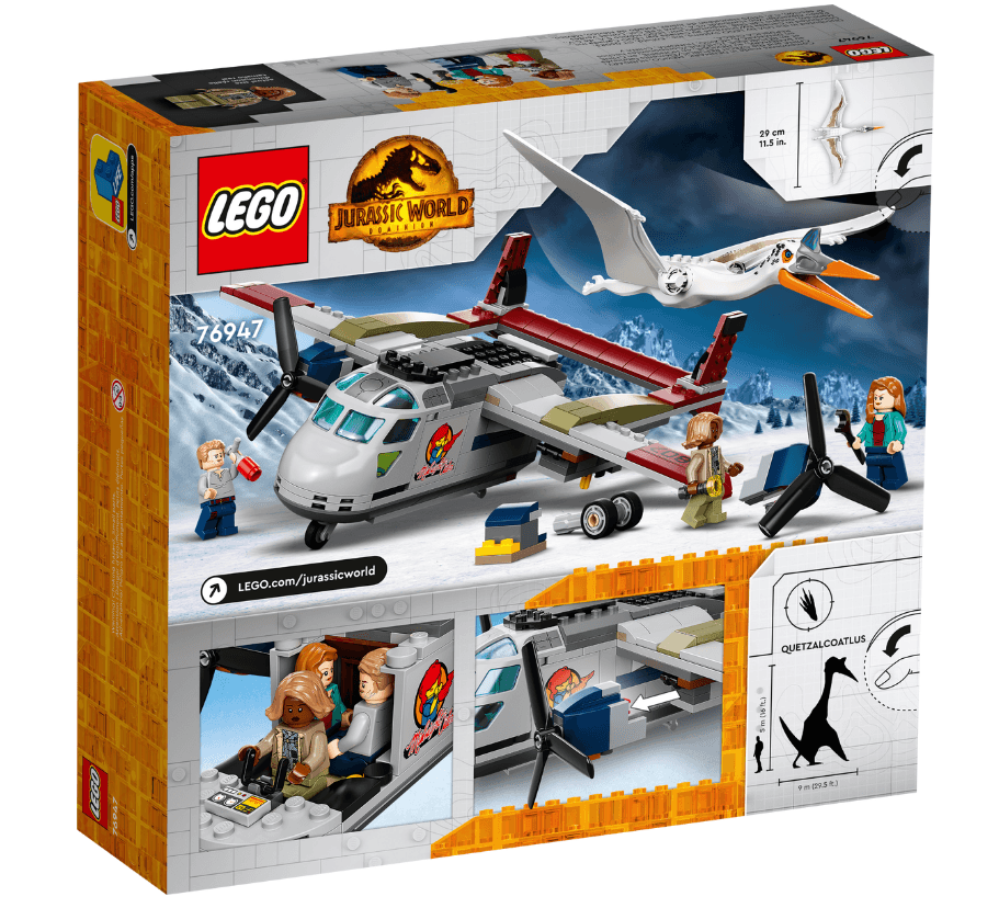LEGO Jurassic World Quetzalcoatlus Plane Ambush 76947