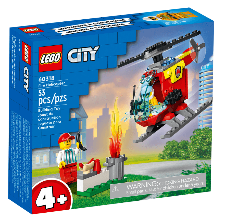 Lego City Fire Helicopter 60318
