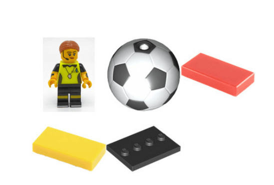 LEGO Football Referee Set 71037-1 Minifigure