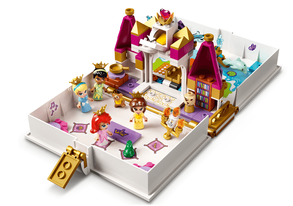LEGO Ariel, Belle, Cinderella and Tiana's Storybook Adventures 43193