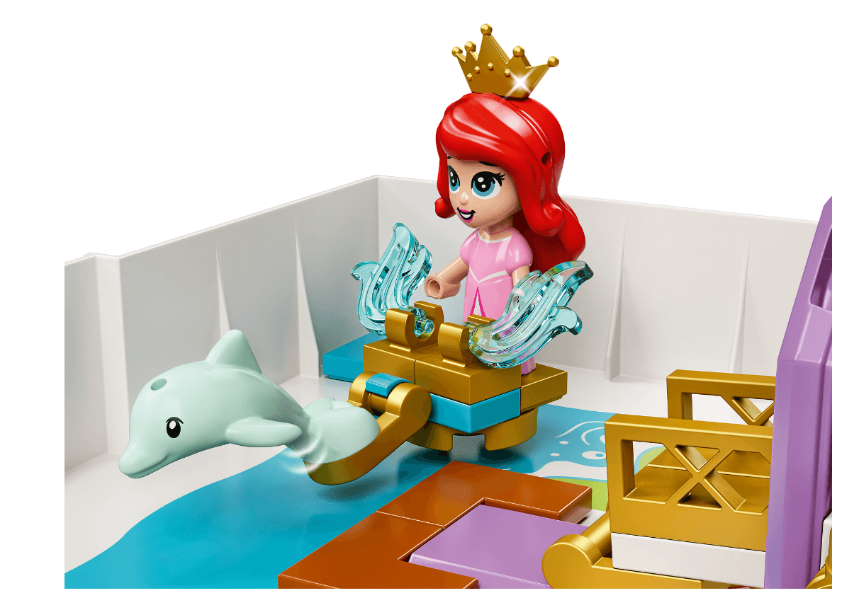 LEGO Ariel, Belle, Cinderella and Tiana's Storybook Adventures 43193