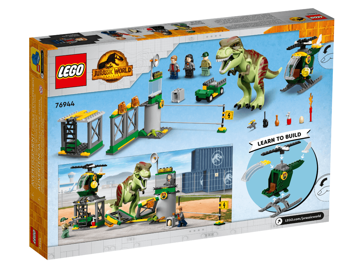 LEGO Jurassic World T-Rex Dinosaur Breakout 76944