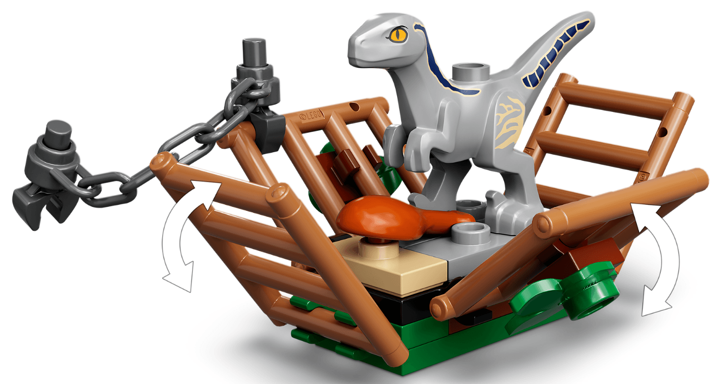 LEGO Jurassic World Blue & Beta Velociraptor Capture 76946