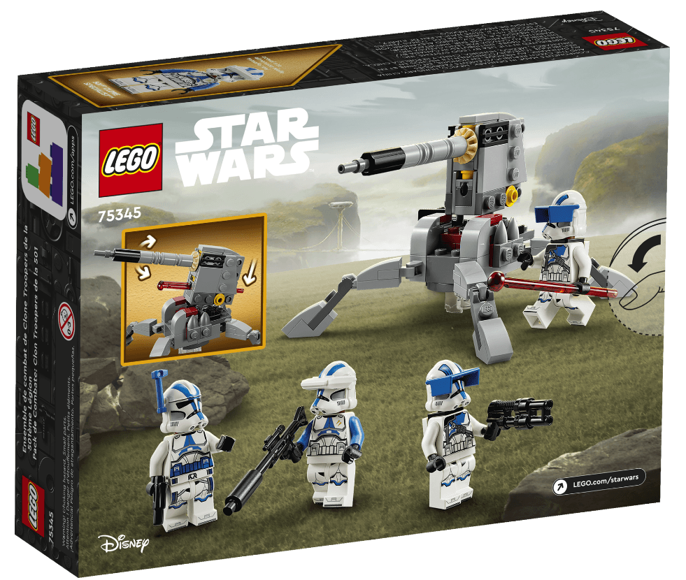 LEGO Star Wars 501st Clone Troopers™ Battle Pack 75345