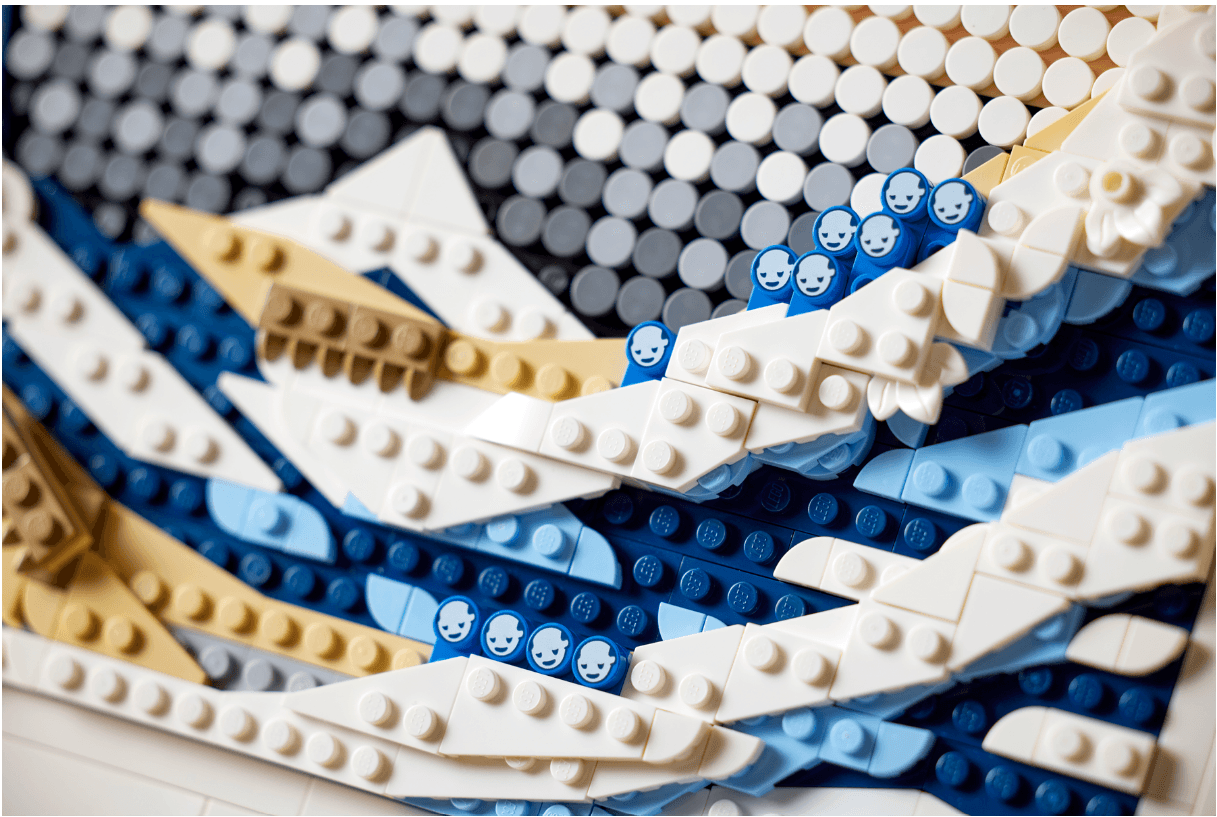 Lego Hokusai – The Great Wave 31208