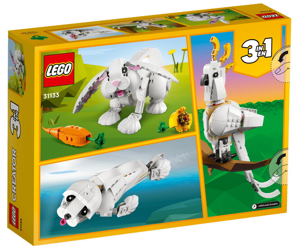 Lego White Rabbit 3in1 creator 31133