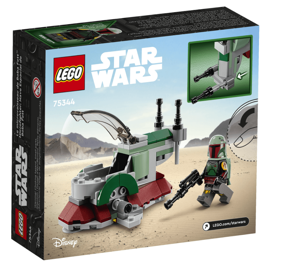 Lego Star Wars Boba Fett's Starship™ Microfighter 75344